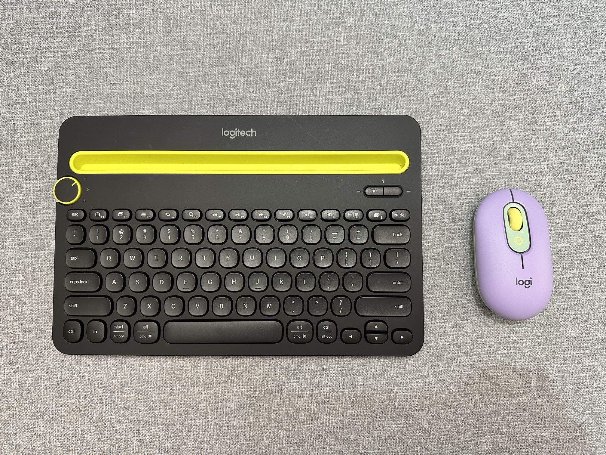 Logitech K480 Wireless Multi-Device Keyboard & POP Mouse