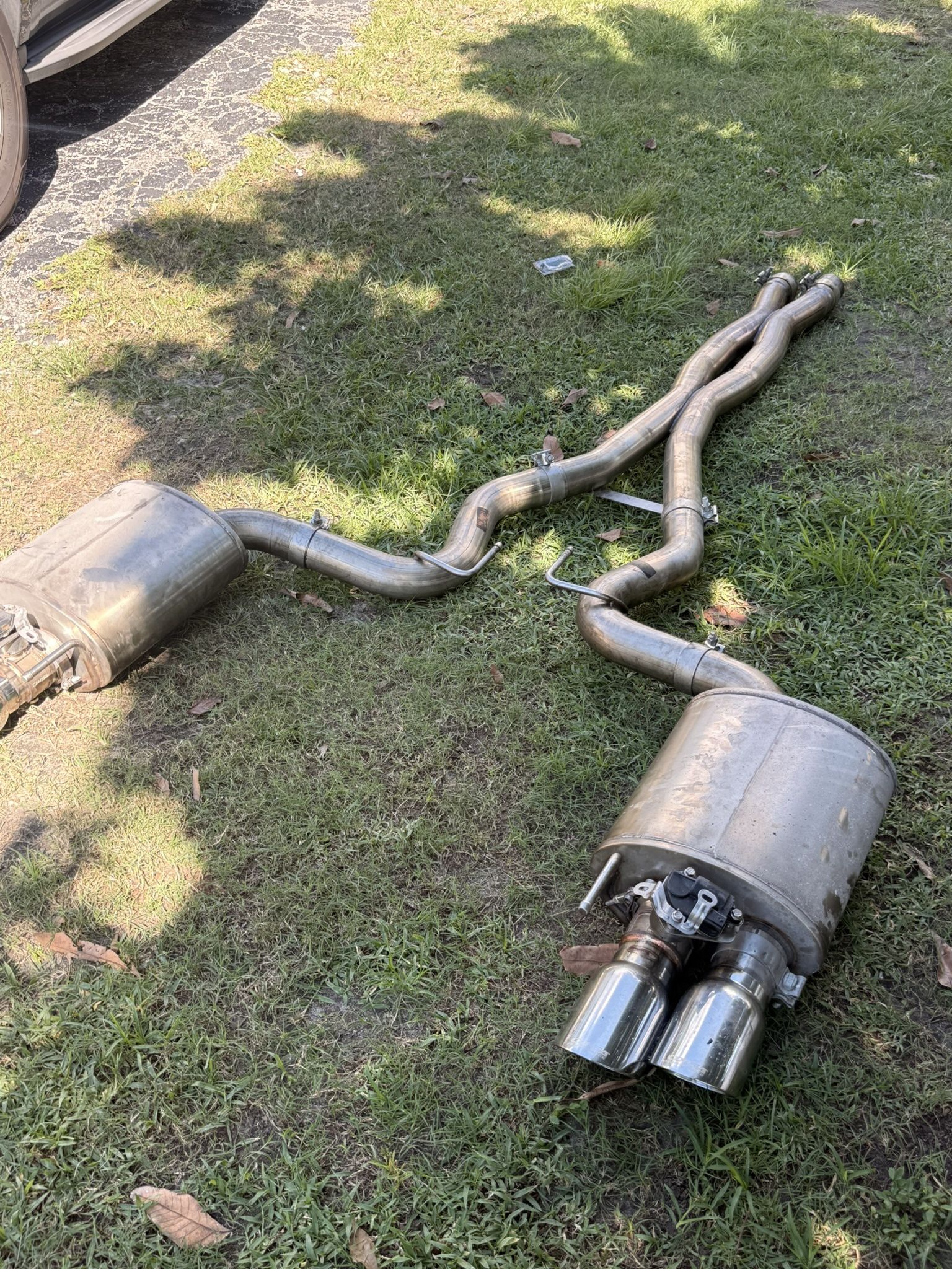 24/25 Full Corsa exhaust with actuators 