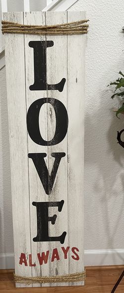 Tall Decorative Sign ((5 1/2 ft Tall))
