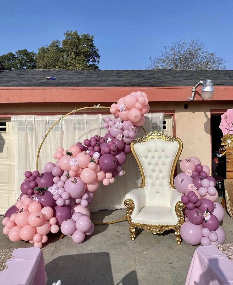 Metal Ring stand Balloon Garland