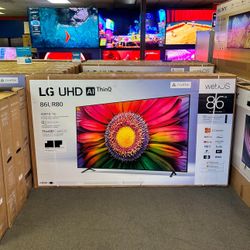 86” LG UR80 4K UHD Smart Tv 