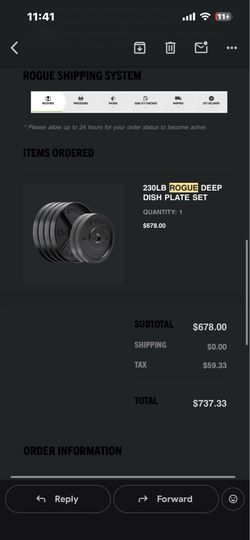 Rogue iron deep dish plates