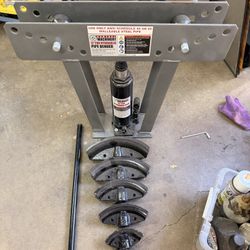 Central Machinery Pipe Bender Used Twice