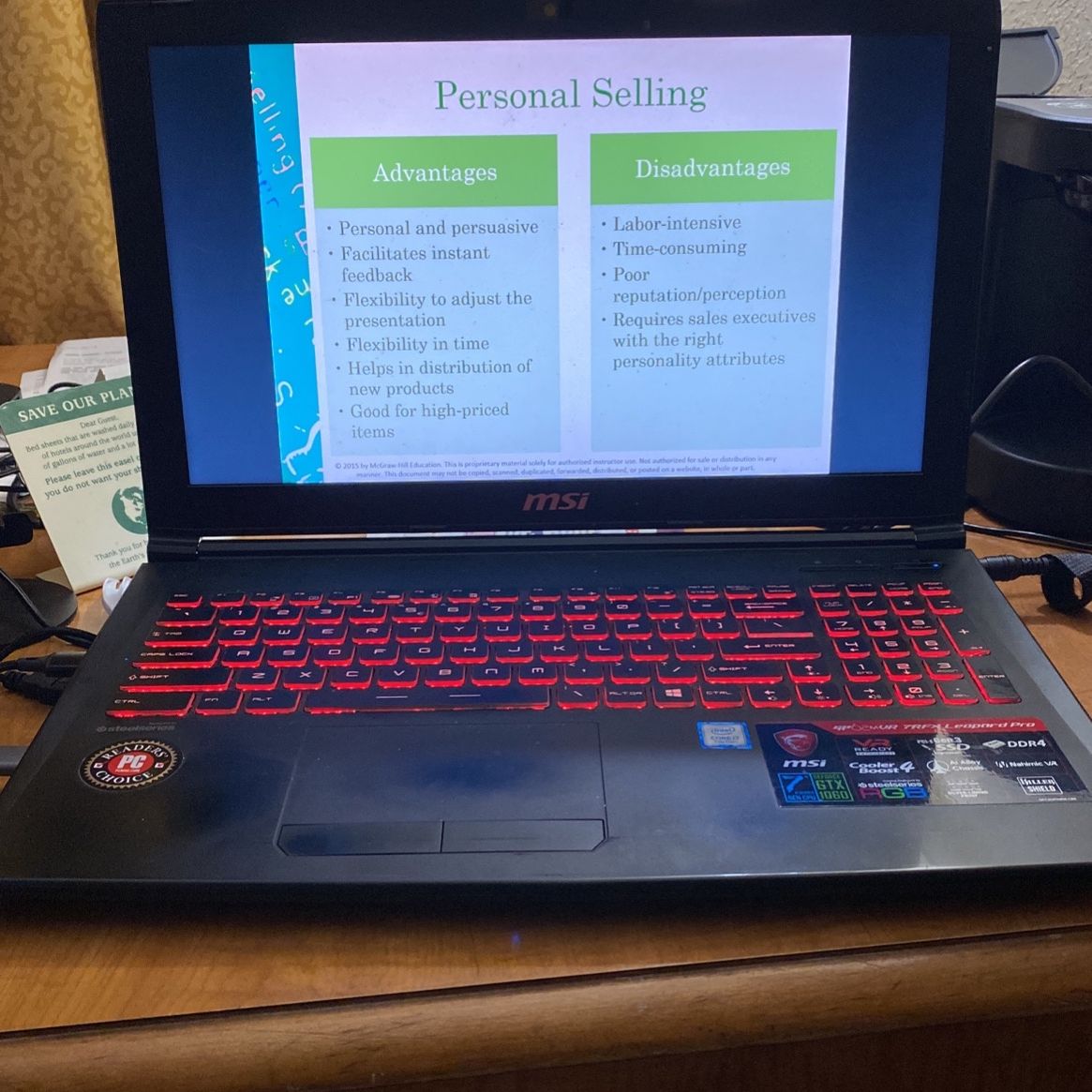 MSI GP62MVR 7RFX LEOPARD PRO Gaming Laptop