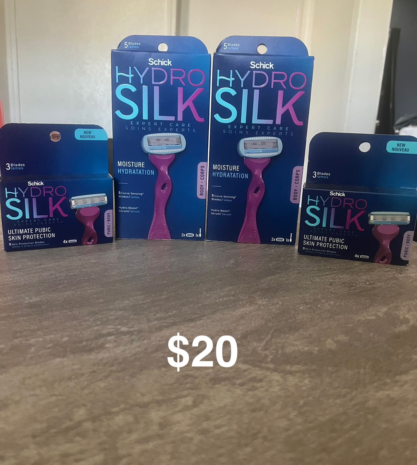 Hydro Silk Razors 