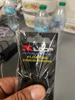 Blk Xloop floating eyewear neck cords
