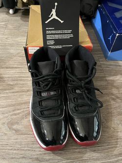 Bred 11’s size 10 M
