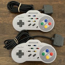 AsciiPad Turbo Controllers for Super Nintendo