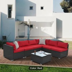 7pcs Modular Outdoor Furniture 