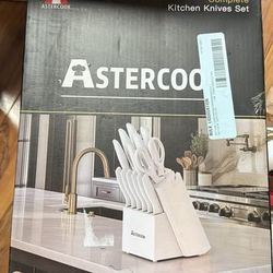 AsterCook 15-Piece Knife Set Model A60.K150104T