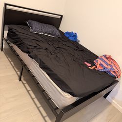 Full Size mattress and frame