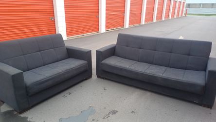 Sofa bed couch set