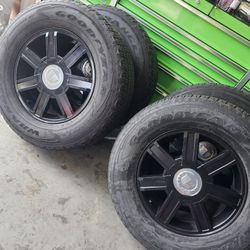 ☆ SET of FOUR 18" Escalade Rims with GREAT Tires 6x5.5 Chevrolet GMC Suburban Silverado Sierra Yukon Tahoe 6x139.7 20 275 65 18