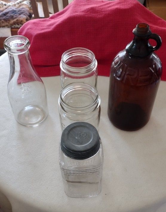 Vintage Jars And Bottles