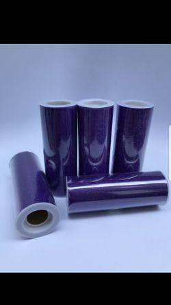 6" x 10 Yards Royal Purple Glitter Tulle Fabric Bolt (96 Pieces)