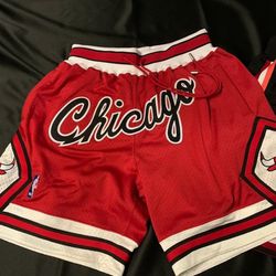 Chicago Bulls Red Shorts Brand New With Tags (small to 2XL) 
