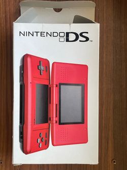 Nintendo DS Phat (Original) Cherry Red CIB - Excellent Condition