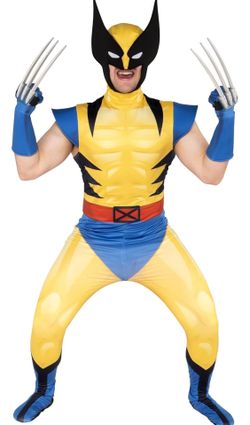 Marvel Wolverine Costume Cosplay Outfit size Large
