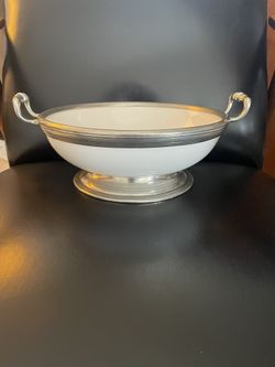 Arte Italica Medium Bowl with 4 Serving Plates