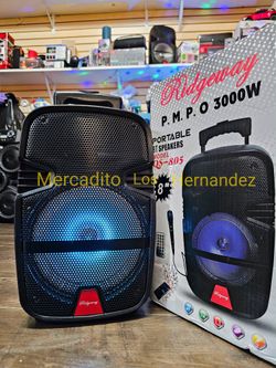 8" Woofer Portable Bluetooth Speaker ❗️8" Woofer - New In Box . Amazing Bass - Nuevas Rechargeable 🔋