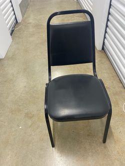 🪑 24 Black Padded Banquet/Conference Chairs – $15 Each