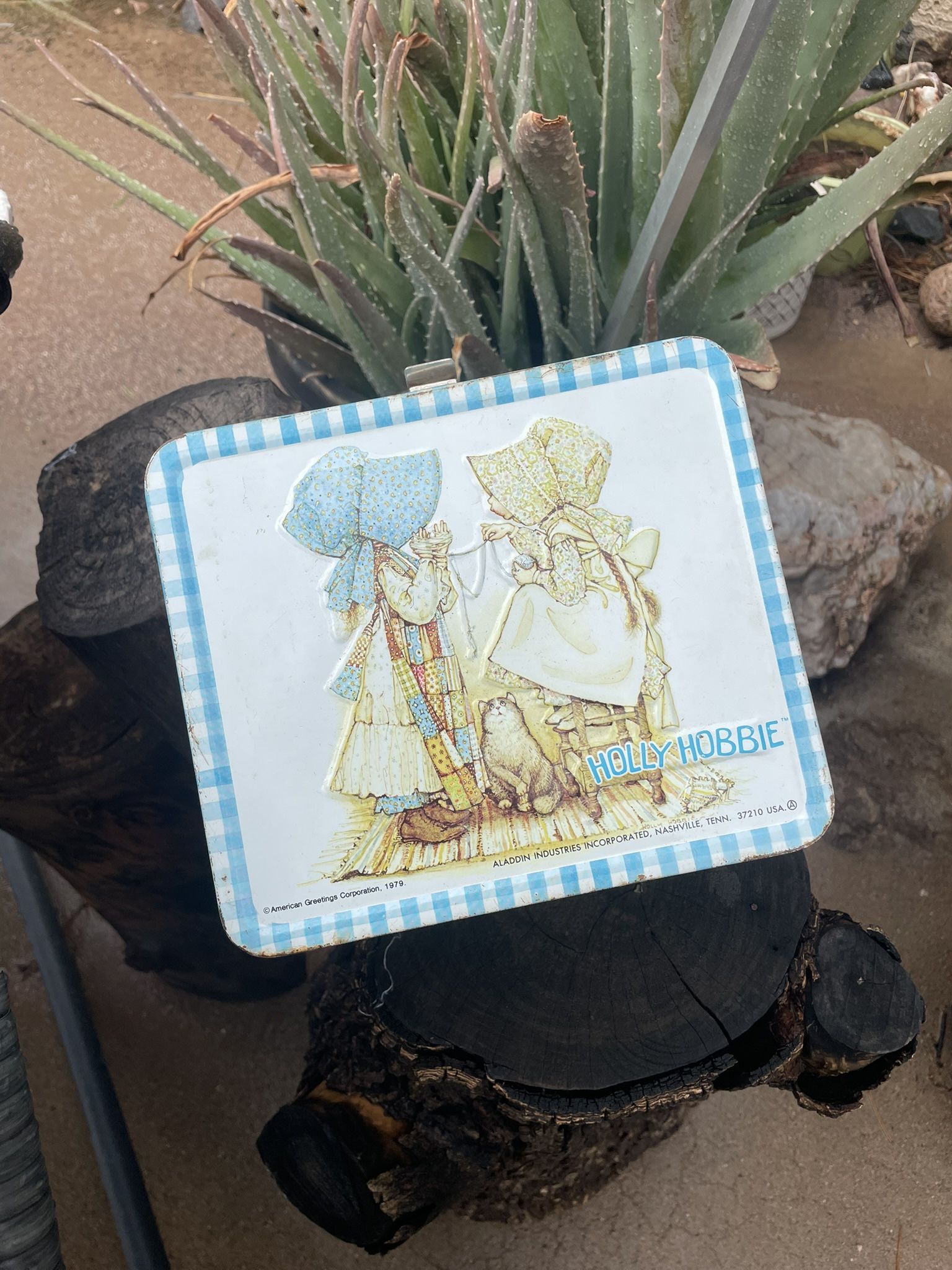 Vintage Hobby Hobby Metal Lunchbox With Thermos