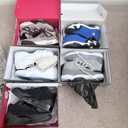 Jordan 3 ,Jordan 11 Jordan 4, Jordan 14 