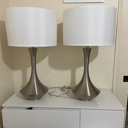 Set Of 2 Big Table Lamp 