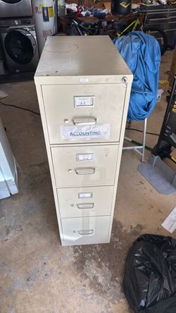 HON 4 drawer file cabinet