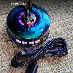 2 Table Lamps cordless with rechargeable battery