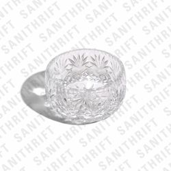 Archive Baccarat Style Crystal Bowl