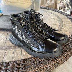 Dior Combat Ankle Boots