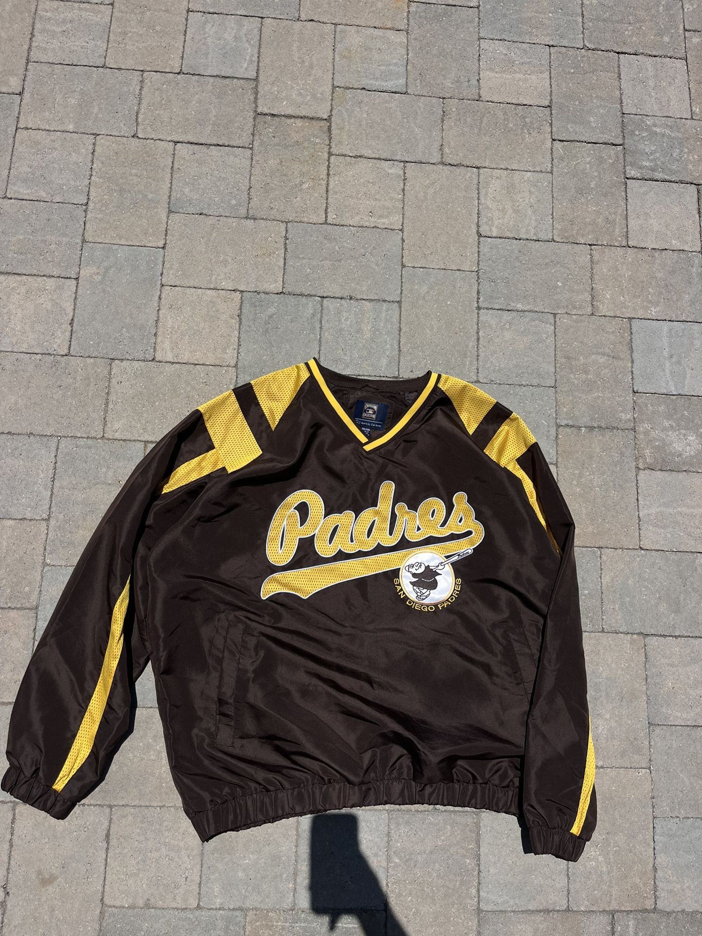 vintage padres windbreaker jacket