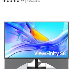 Samsung 37” ViewFinity S80 PC Monitor – Ultra Wide, 4K