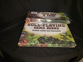 Role-Playing Game Board with Dice Bag & Tray