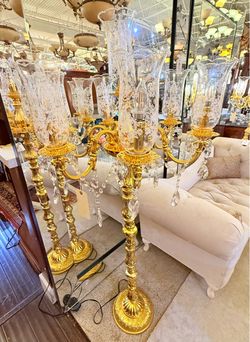 Cast Iron Candelabra