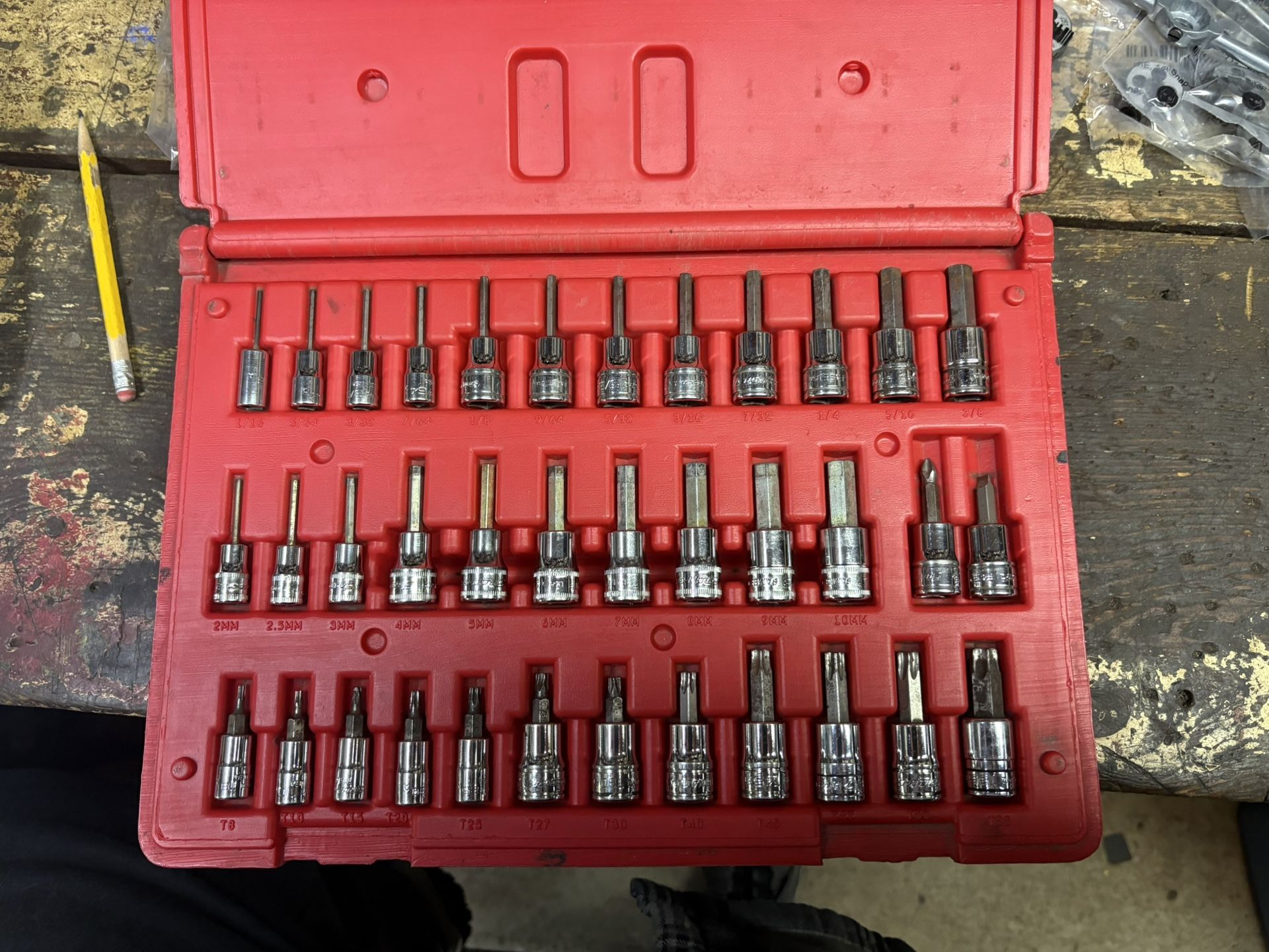 Snap On Combination Socket Driver Set