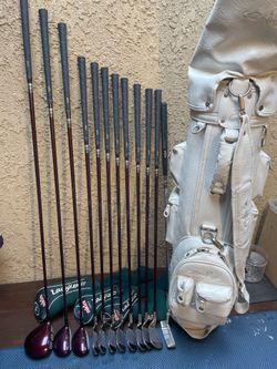 Complete full golf club for ladies made in japan high end brand (akia/Ladyxena)with ladies cart golf bag