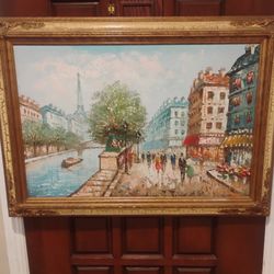 Beautiful Framed Art Work by Caroline Burnett