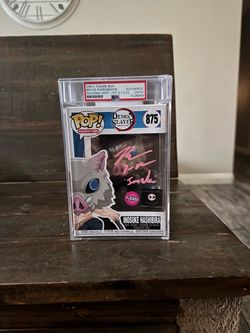 Funko pop! INOSUKE HASHIBIRA (Signed) PSA