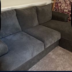 Grey L Shape Couch 