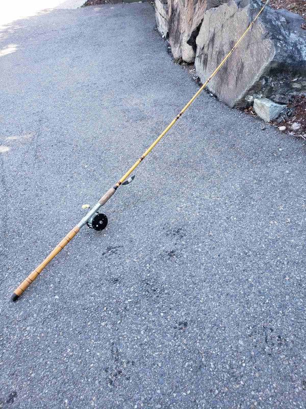 Vintage Eagle Claw Fishing Trolling Rod With Penn Reel