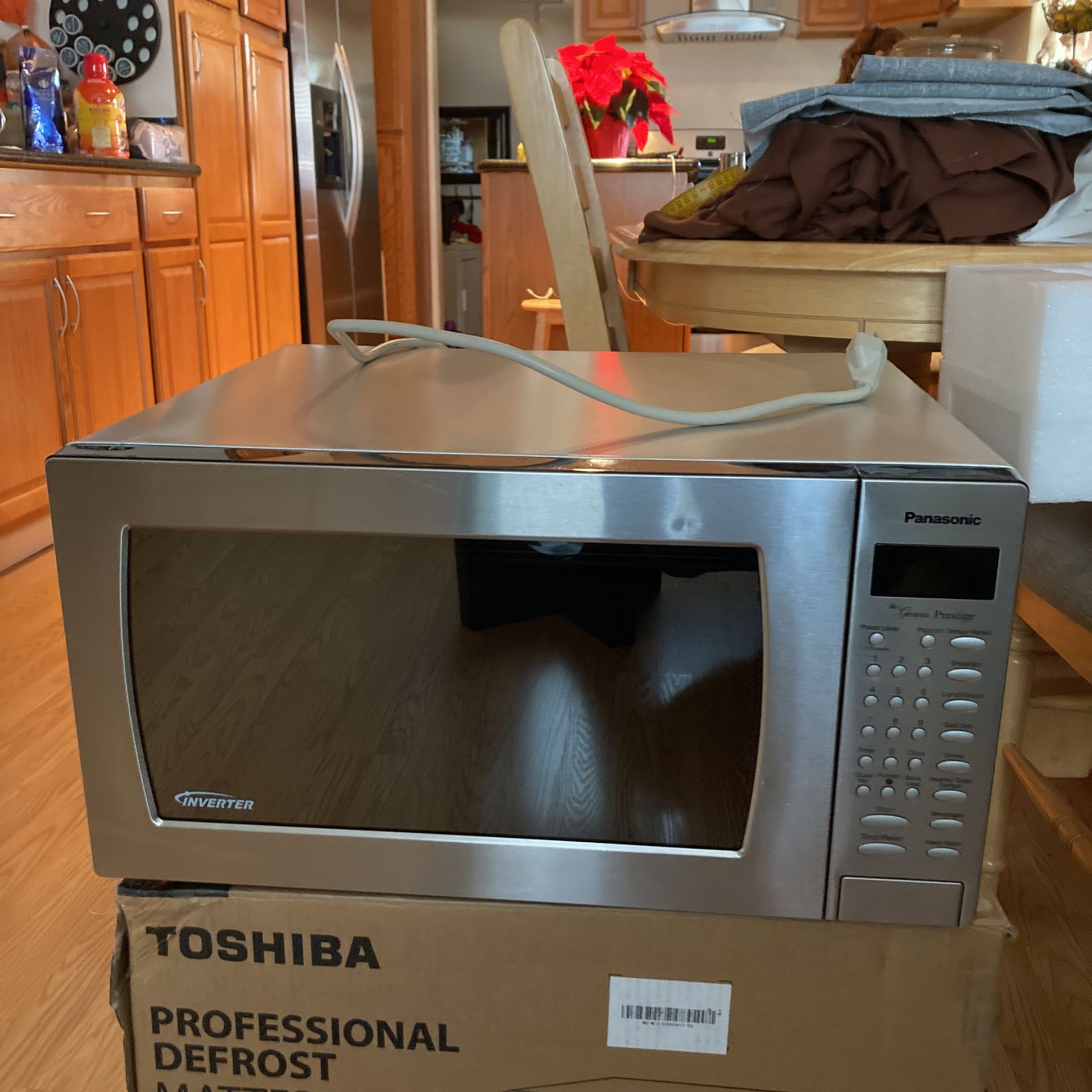 Microwave $70, air fry $80, End Toaster$40