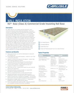 CARLISLE Wall Insulation Board
