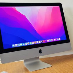 Apple iMac 21.5" | intel Core i5 2.8GHz | 16GB RAM | 256 GB SSD | macOS 12.7 Monterey FHD 1920x1080 