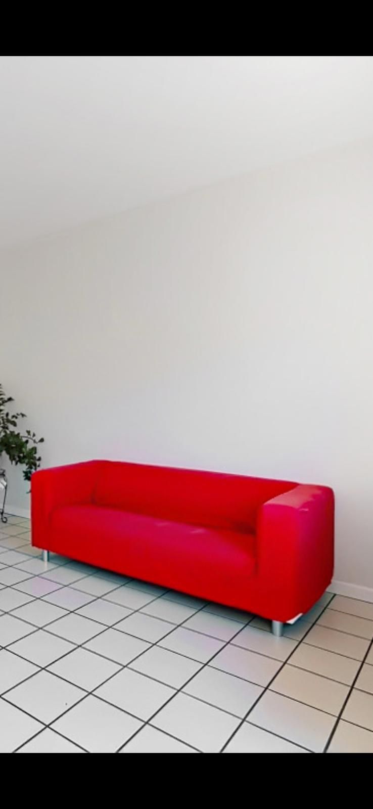 Ikea Red Couch