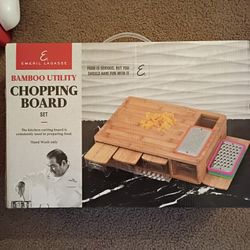 Bamboo Utility Chopping Board New