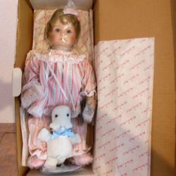 Jessica Fine Porcelain Doll