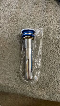 New drain plug