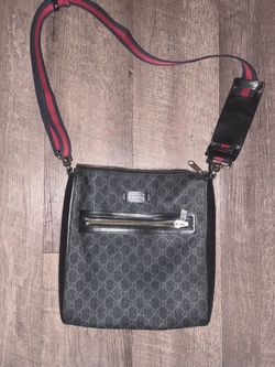 Gucci GG Canvas Crossbody Messenger Bag